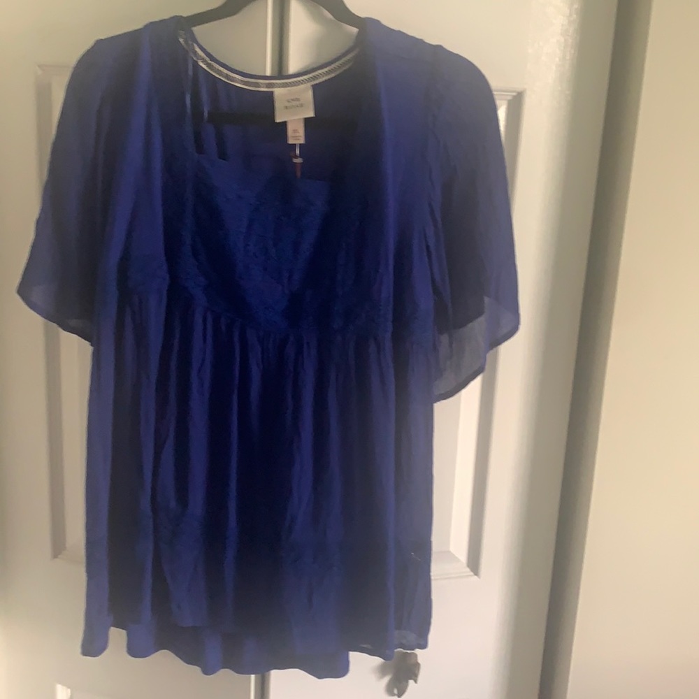 BoHo cotton blouse